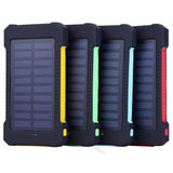 Waterproof Solar Power Bank with LED Light & Compass - Mobile Thangs