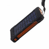 Waterproof Solar Power Bank with LED Light & Compass - Mobile Thangs