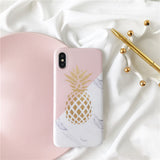 Pineapple Marble iPhone Cases - Mobile Thangs