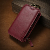 Retro Business Leather Wallet Phone Case - Mobile Thangs