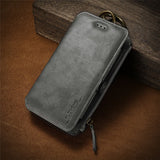 Retro Business Leather Wallet Phone Case - Mobile Thangs