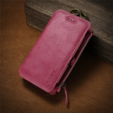 Retro Business Leather Wallet Phone Case - Mobile Thangs