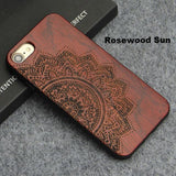 Carving Clouds Wood Case Collection - Mobile Thangs