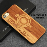 Carving Clouds Wood Case Collection - Mobile Thangs